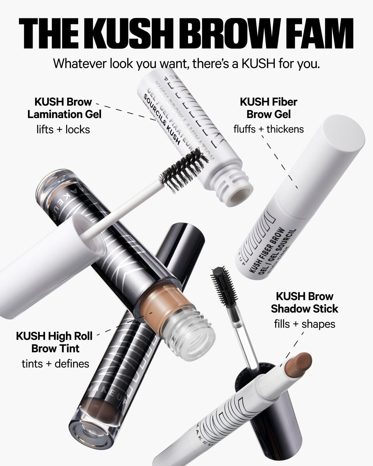 KUSH High Roll · Gel de cejas con color
