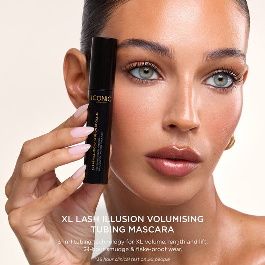 XL Lash Illusion · Máscara tubing voluminizadora