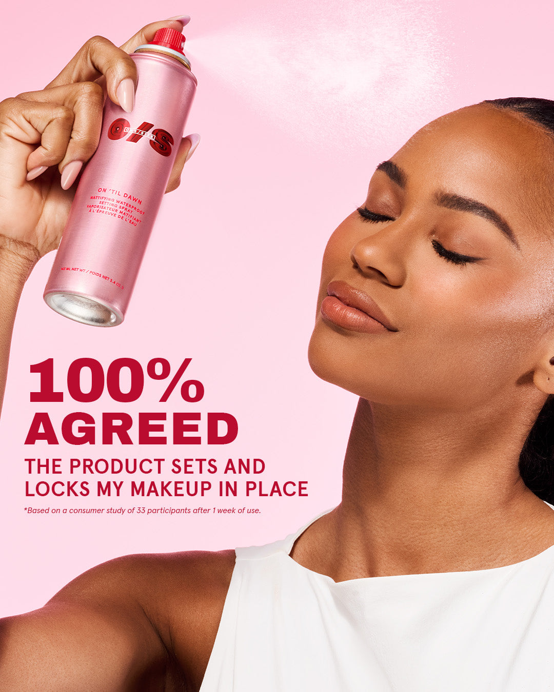 On 'Til Dawn · Spray fijador de maquillaje