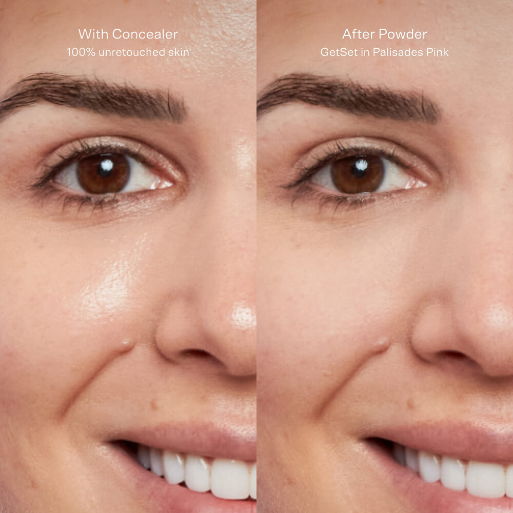 GetSet · Polvo compacto fijador