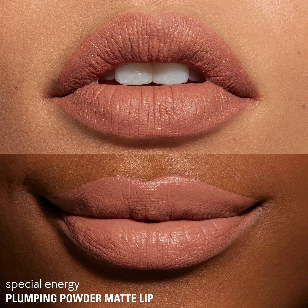 Plumping Powder · Labial mate voluminizador
