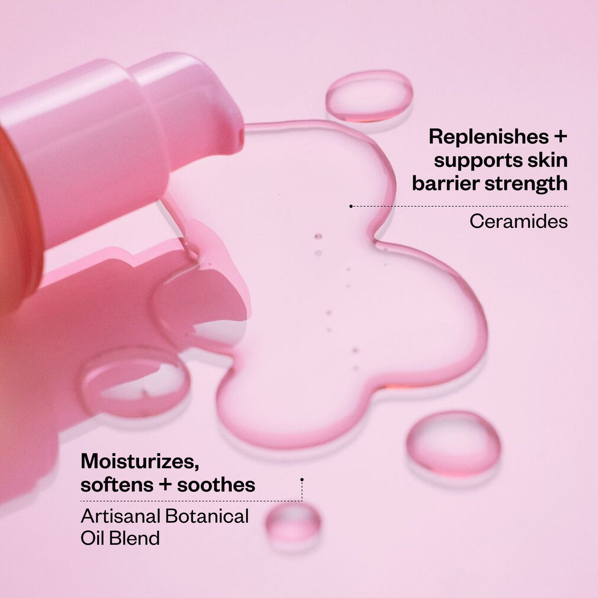 Plump + Juicy · Aceite desmaquillante