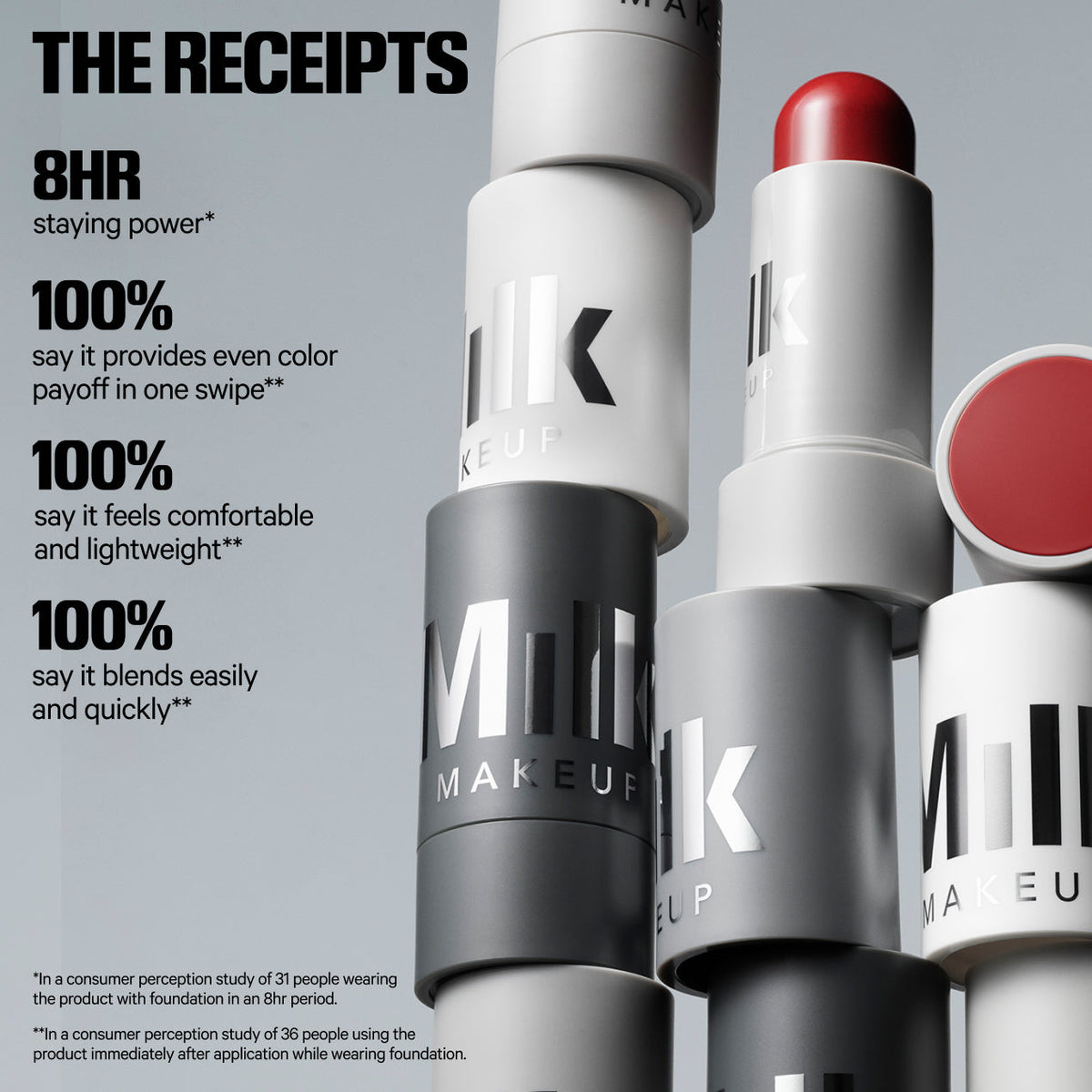 Lip + Cheek · Rubor y labial en barra
