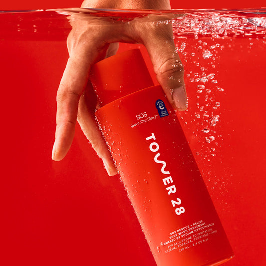 SOS Rescue + Relief · Gel de ducha calmante