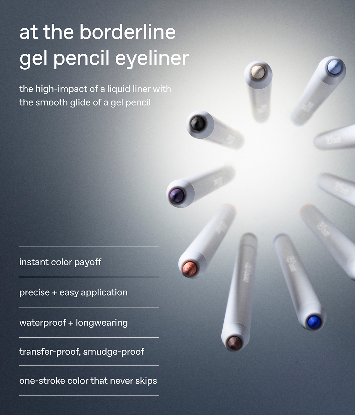 Gel Pencil · Delineador en gel