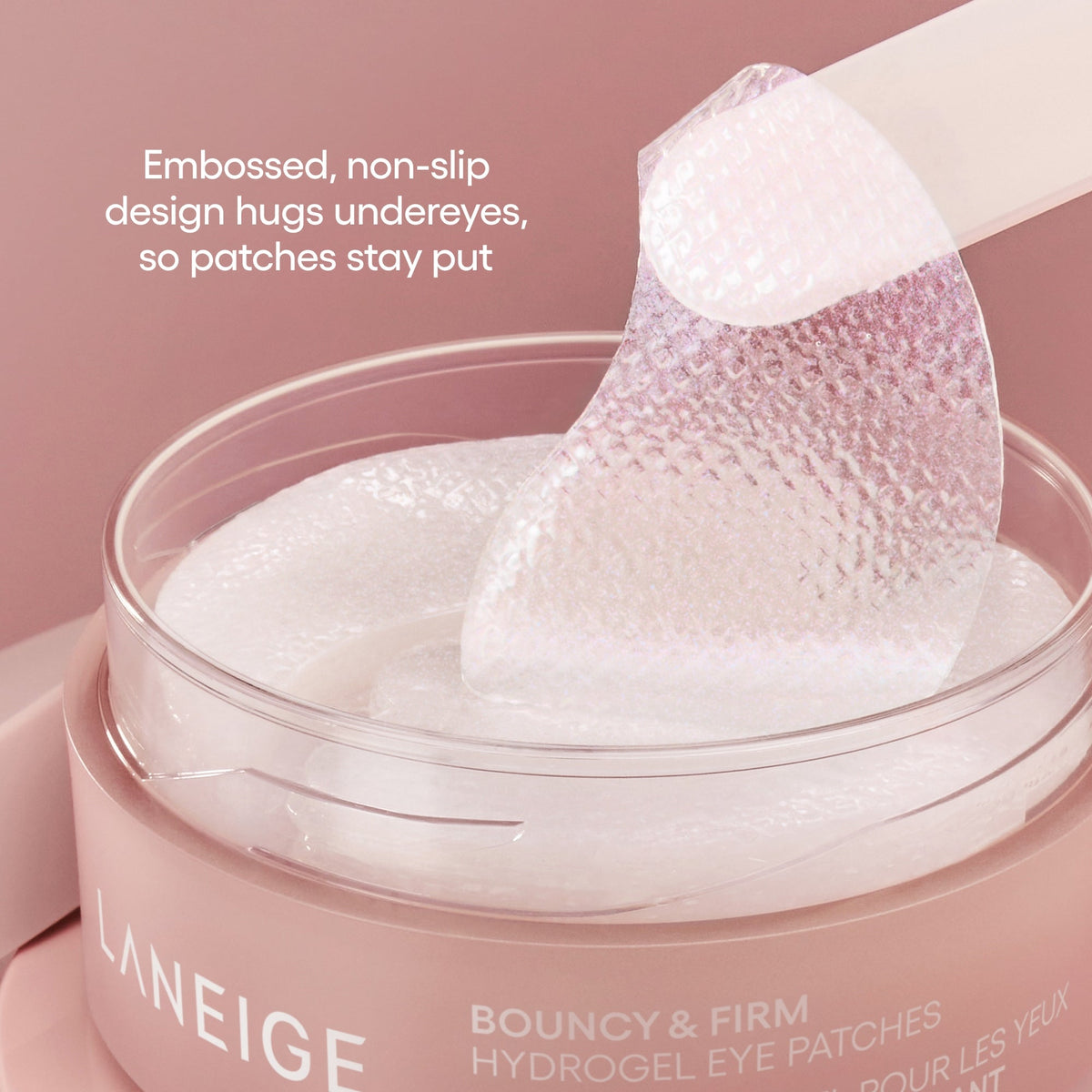 Bouncy & Firm · Parches de hidrogel para ojeras