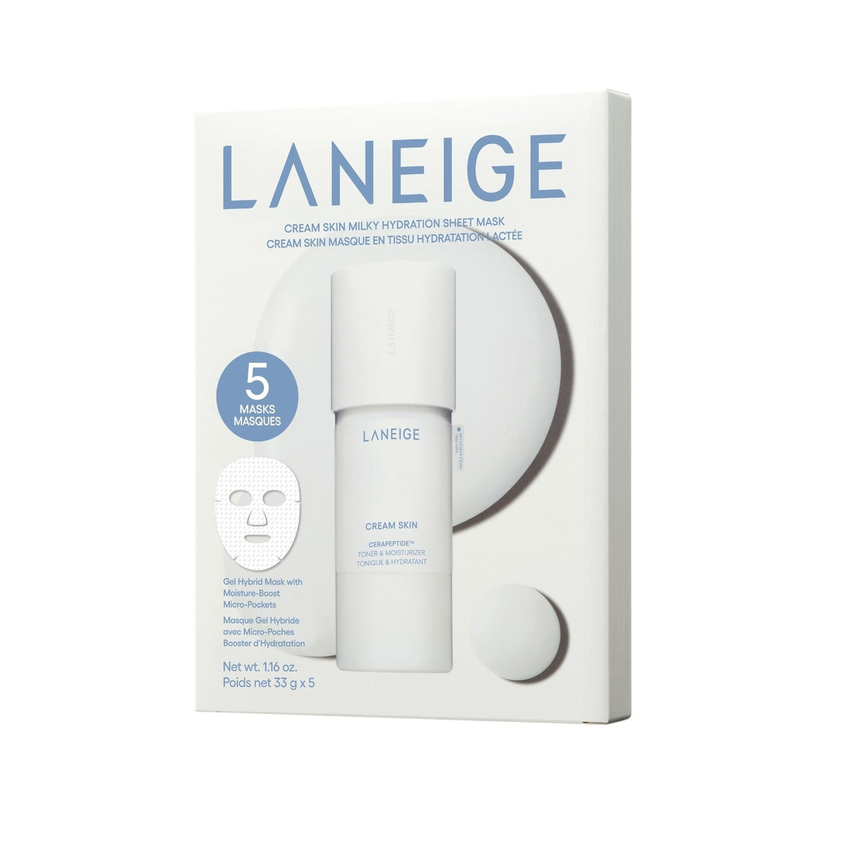 Cream Skin · Mascarilla en tela hidratante