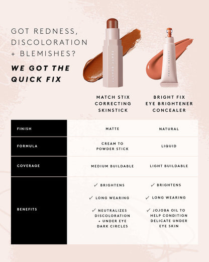 Match Stix · Corrector de color en barra
