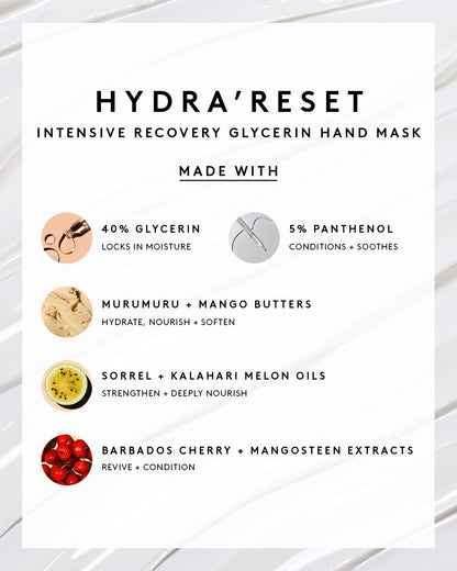 Hydra'Reset · Mascarilla de manos