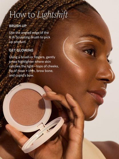Lightshift · Iluminador en crema