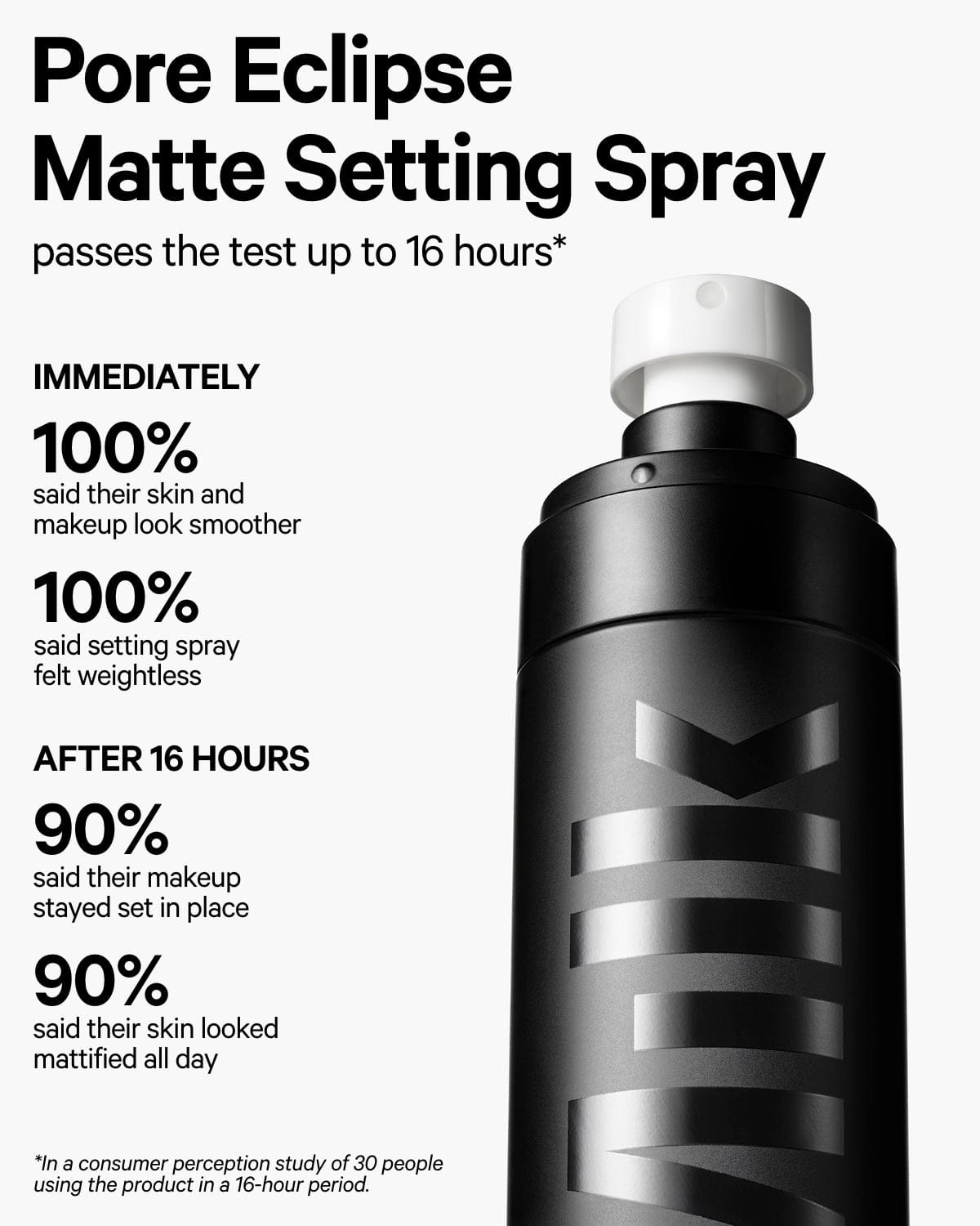 Pore Eclipse · Spray fijador matificante