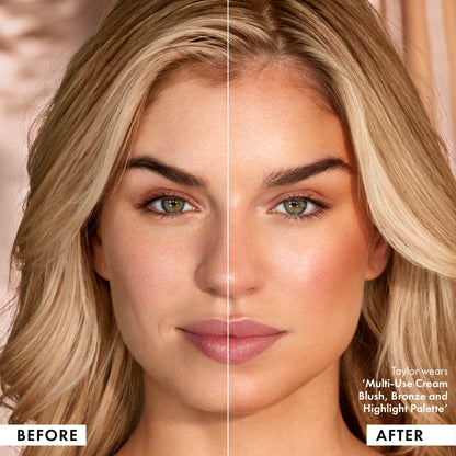 Cream Face Palette · Paleta en crema