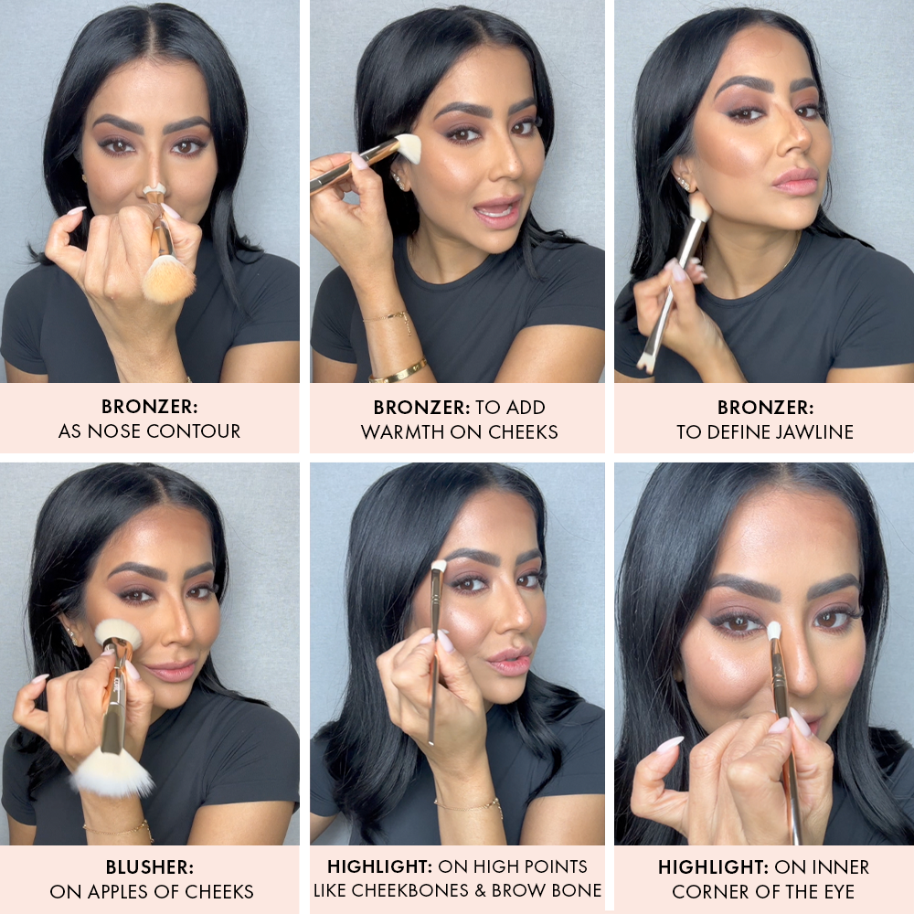 Cream Face Palette · Paleta en crema