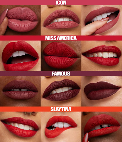 Liquid Matte · Labial líquido mate