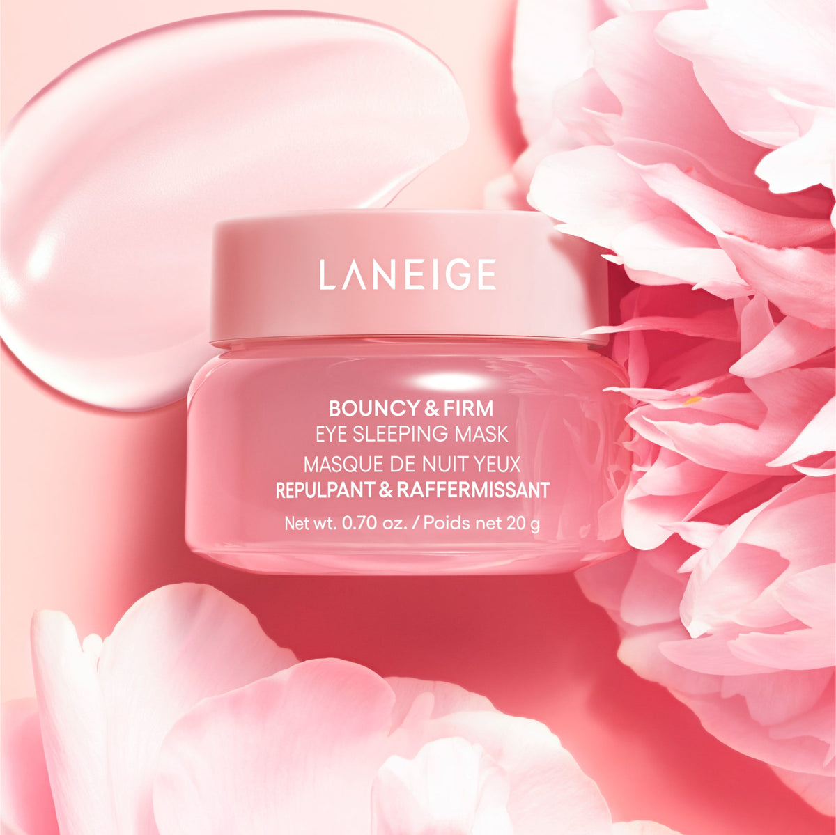 Bouncy & Firm · Mascarilla de ojos de noche