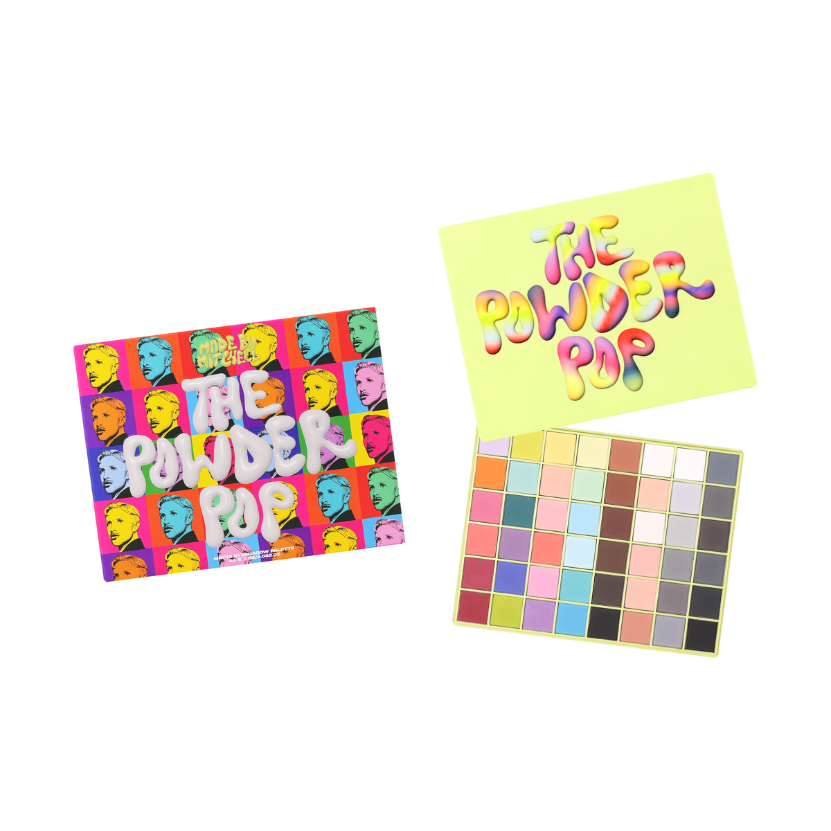 The Powder Pop · Paleta de 48 sombras mate