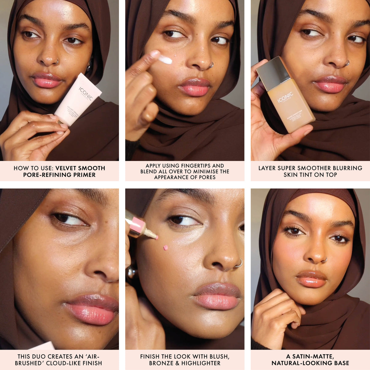 Velvet Smooth · Prebase difuminadora de poros