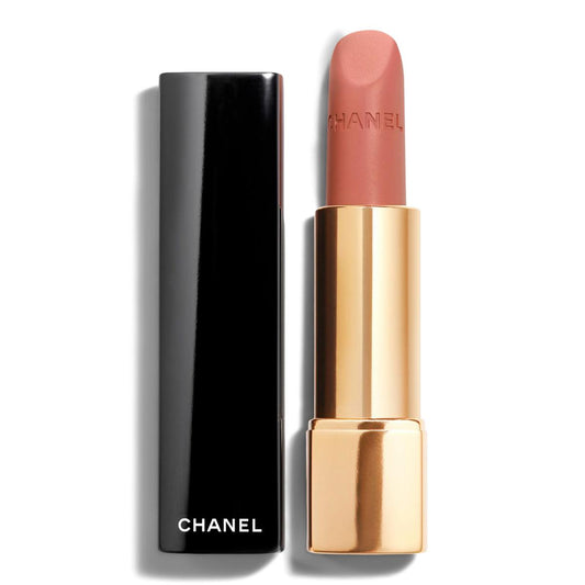Rouge Allure Velvet · Labial mate luminoso
