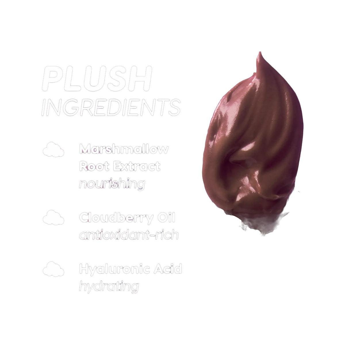 Cloud Whip · Labial líquido difuminado