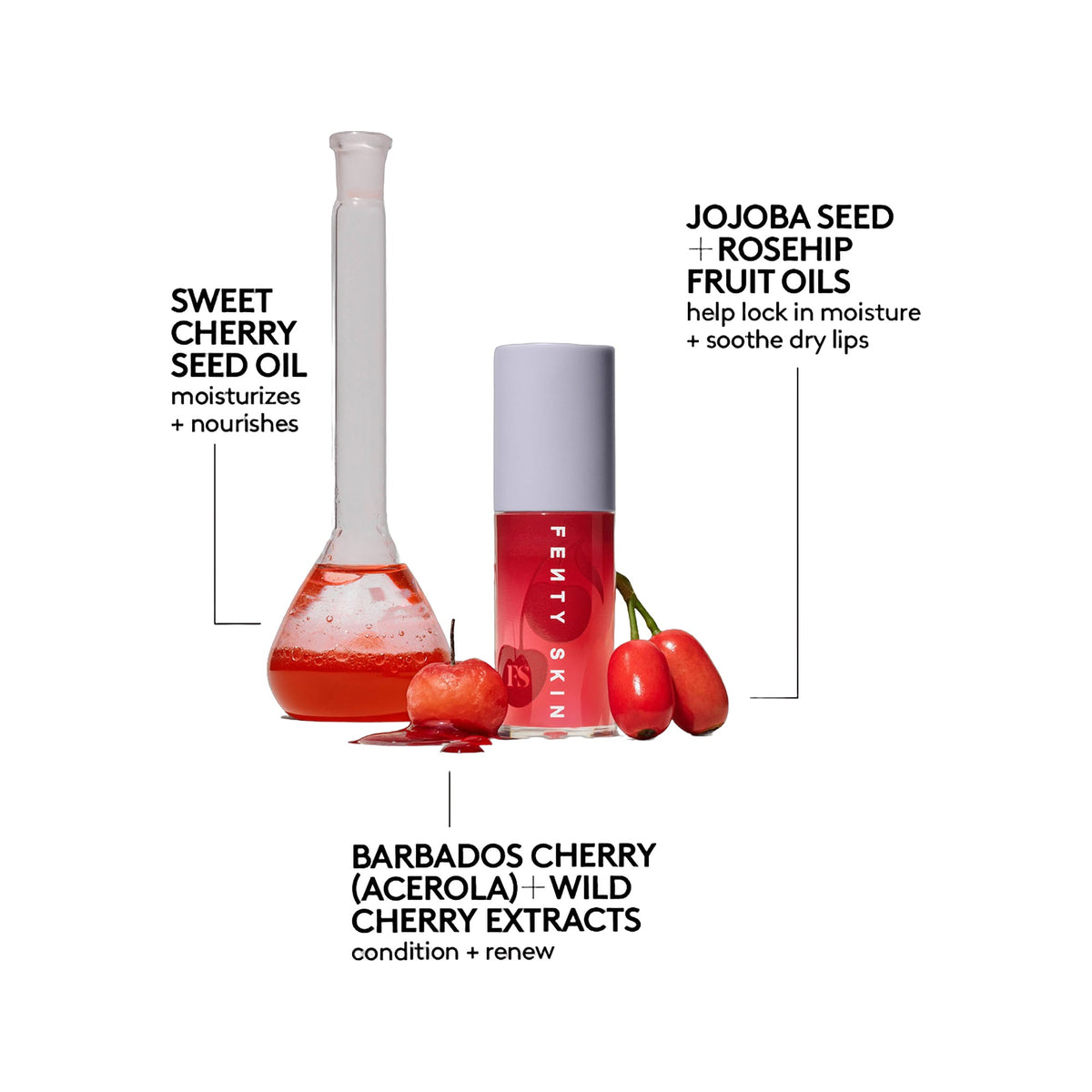 Fenty Treatz · Aceite labial hidratante