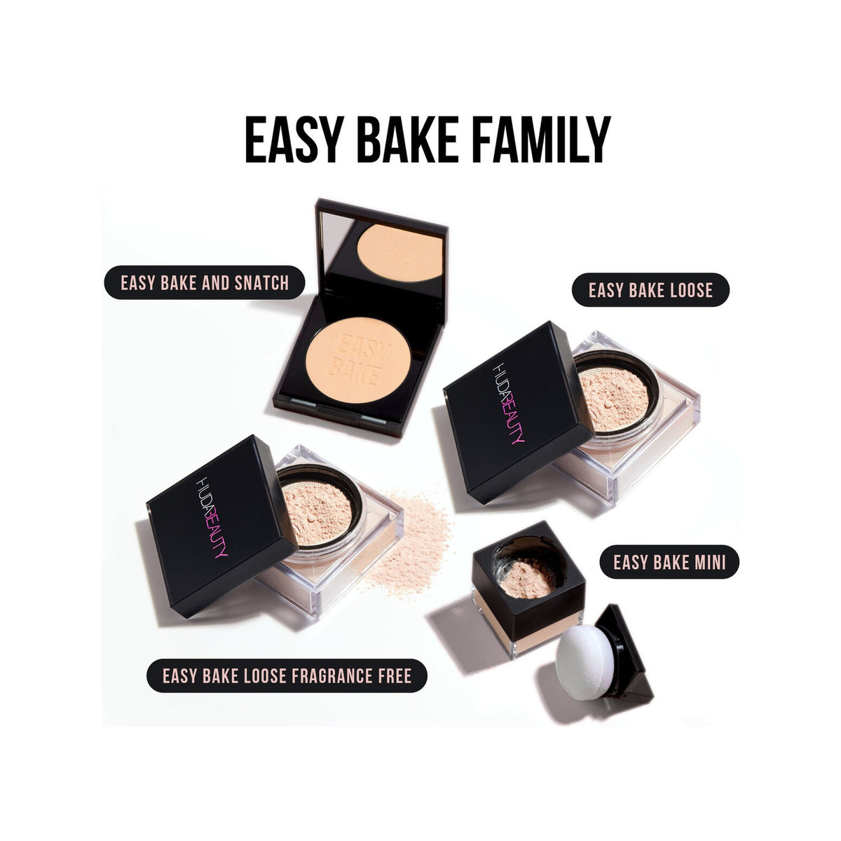 Easy Bake · Polvo suelto sin perfume