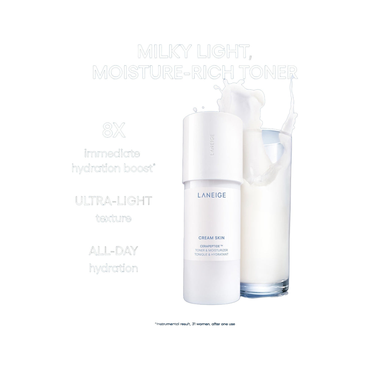 Cream Skin · Tónico lechoso
