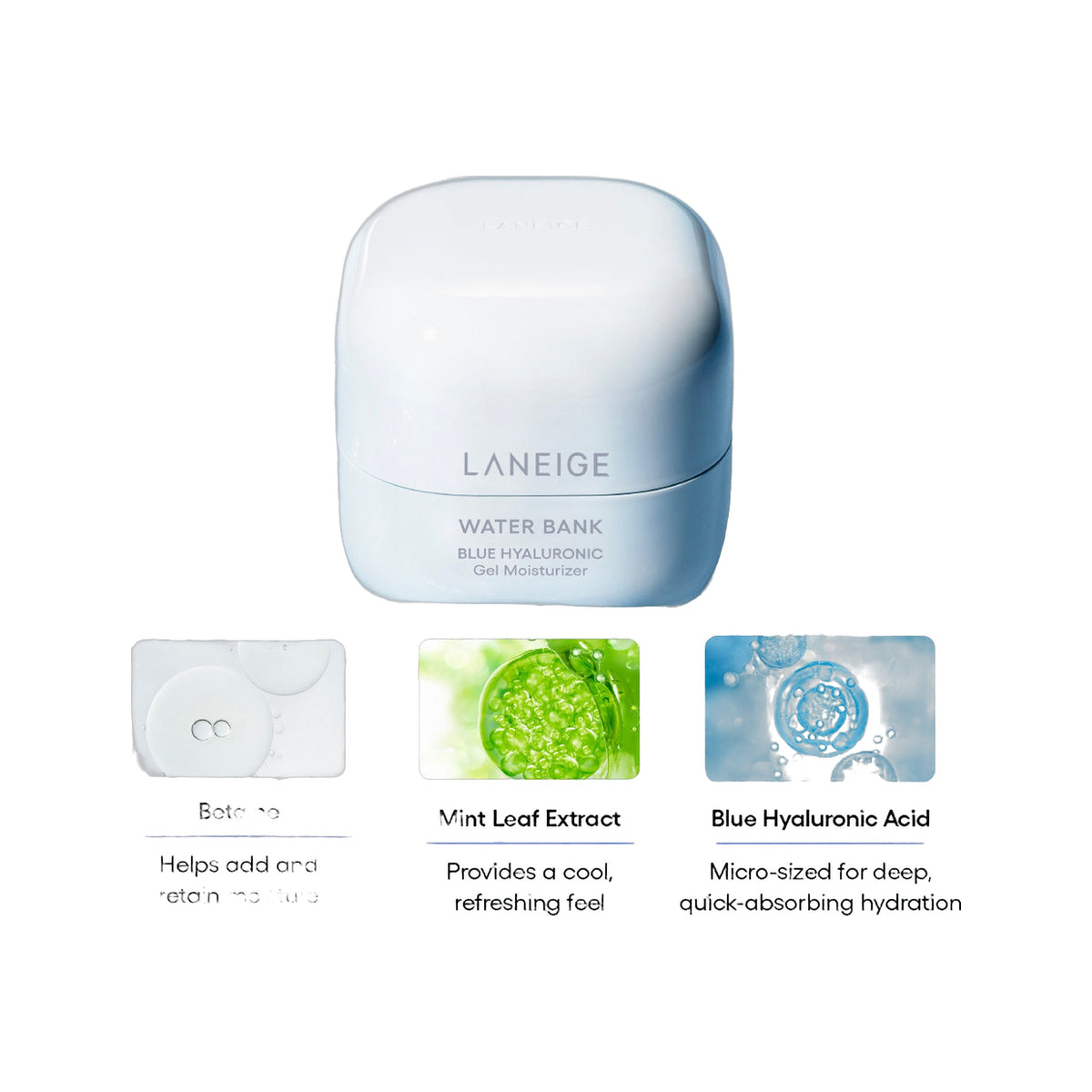 Water Bank Blue Hyaluronic · Gel hidratante