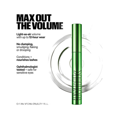 KUSH Big Hit · Máscara de pestañas voluminizadora