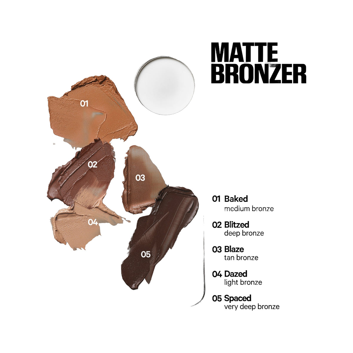 Matte Bronzer · Bronceador mate en barra