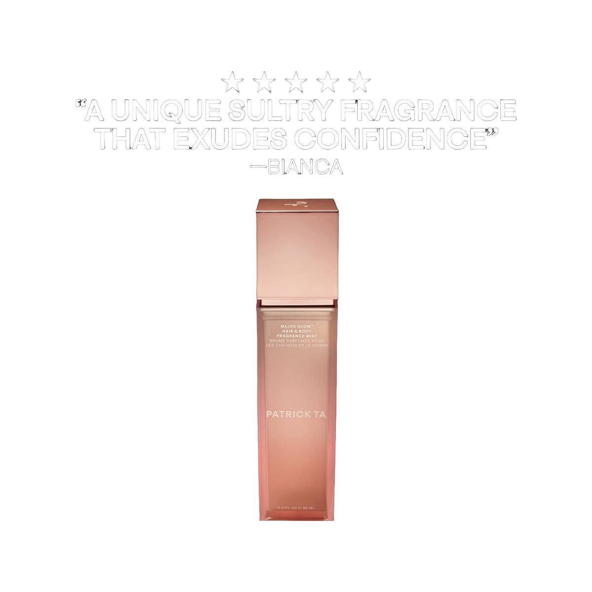Major Glow · Bruma para pelo y cuerpo