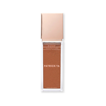 Major Glow · Aceite corporal bronceador