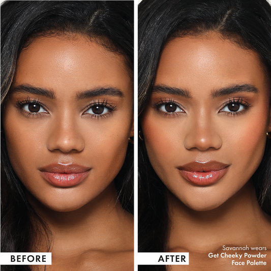 Get Cheeky · Paleta de rubor y bronceador